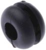 Product image for PVC Cable Grommet, 4mm cable hole dia