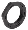 Product image for Locknut, nylon, black, M32, IP68