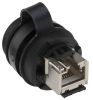 Product image for Weidmuller Cat6a RJ45 Coupler, 2 Port, STP