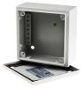 Product image for IP66 Mild Steel enclosure 150x150x80mm