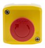 Product image for Schneider Electric Surface Mount Emergency Button - Twist to Reset, NC, Mushroom Head