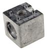 Product image for 40MM 3 PROFILE CUBIC CONNECTOR W/COVER