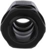 Product image for round top cable gland PG16 Black  IP68