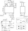 Product image for SPST power PCB relay, 20A 12Vdc coil