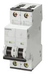 Product image for Siemens Sentron 6 A MCB Mini Circuit Breaker, 2P Curve B