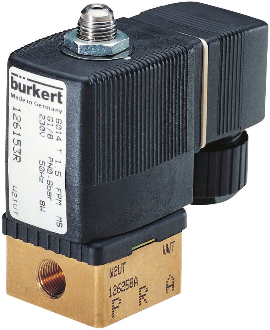 Burkert Solenoid Valve 125367 3 Ports Nc 24 V Dc 18in Rs Components Vietnam