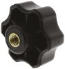 Product image for Nylon female scallop handwheel knob,M5