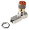 Product image for G1/4 BSP hydraulic needle valve,210bar