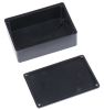 Product image for BLACK ABS BOX WITH LID, 64X44X25MM