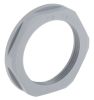 Product image for Locknut, nylon, grey, PG29, IP68