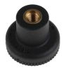 Product image for Thermoplastic push/pull knob,21mm,M5,F