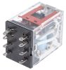 Product image for MY2 mini 10A DPDT ind relay, 12Vdc