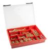 Product image for ZnPt  Steel csk cross head woodscrew kit