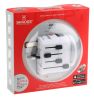 Product image for WORLD TRAVEL ADAPTOR CLASS 1 AND 2 WHITE