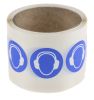 Product image for RS PRO Self-Adhesive Hazard Warning Sign