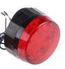 Product image for LED Beacon, Red, Low Prof, 110-230Vac