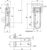 Product image for SPRINGLOAD SAFELOCK S/STEEL TOGGLE LATCH