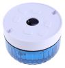 Product image for 3CD BEACON BLU LENS, WHT SHALLOW BASE