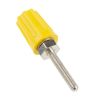 Product image for Yellow insulated terminal,4mm socket