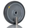 Product image for Anti-static rubber wheel,100mm OD 60kg