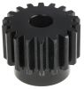 Product image for Gear, spur, steel, 2.0 module, 18 teeth