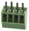 Product image for 4 way PCB terminal block 2.54mm