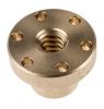 Product image for Flanged Bronze Nut for 16 X 4 Lead Screw