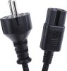 Product image for Power Cord C15 to Schuko 2m