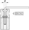 Product image for SELF TAPPING CORE SCREW,8MM SLOT S8X25