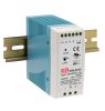 Product image for 60W DIN Rail Panel Mount PSU 24Vdc 2.5A