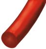 Product image for Red polyurethane belt,5m L x 2mm dia