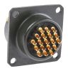 Product image for SQ FLANGE RECEPTACLE, 19WAY SKT CONTACTS