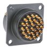 Product image for Sq Flange Receptacle, 26way Skt Contacts