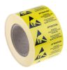 Product image for Paper label/symbol "ATTENTION",25x45mm