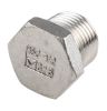 Product image for S/steel plug,1/2in BSPT M