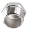 Product image for S/steel plug,1in BSPT M