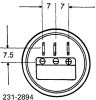 Product image for Continuous & fast pulse buzzer 12Vdc