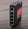 Product image for RS PRO Ethernet Switch, 5 RJ45 port, 5 → 30V dc, 1000Mbit/s Transmission Speed, DIN Rail Mount, 5 Port