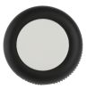 Product image for Round white head for push button, booted