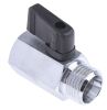 Product image for 1/2in BSPP F-M mini brass ball valve