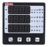 Product image for Dig Multi Func Meter, 96x96, 3Ph, V A F