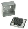 Product image for 10A SWITCH 3 GANG 2 WAY METALCLAD