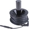 Product image for Test lead extension reel 12m,black