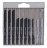 Product image for RS PRO T-Shank Jigsaw Blade Set For Metal, Wood, 75mm Cutting Length 10 Pack