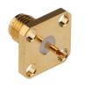 Product image for SMA Straight Square Flange Jack