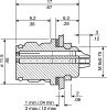 Product image for SERIES 620 PLUG 4 WAY PANEL