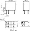 Product image for RS PRO, 12V dc Coil Non-Latching Relay SPDT, 2A Switching Current PCB Mount Single Pole