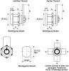 Product image for RAISED BEZEL TUMBLER LOCK,30MM HOUSING