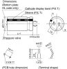 Product image for CAPACITOR,ALUMINIUM,SNAP-IN,50V 2200UF