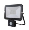 Product image for FRAMELESS 20W LED FLOOD BK 4000K + PIR